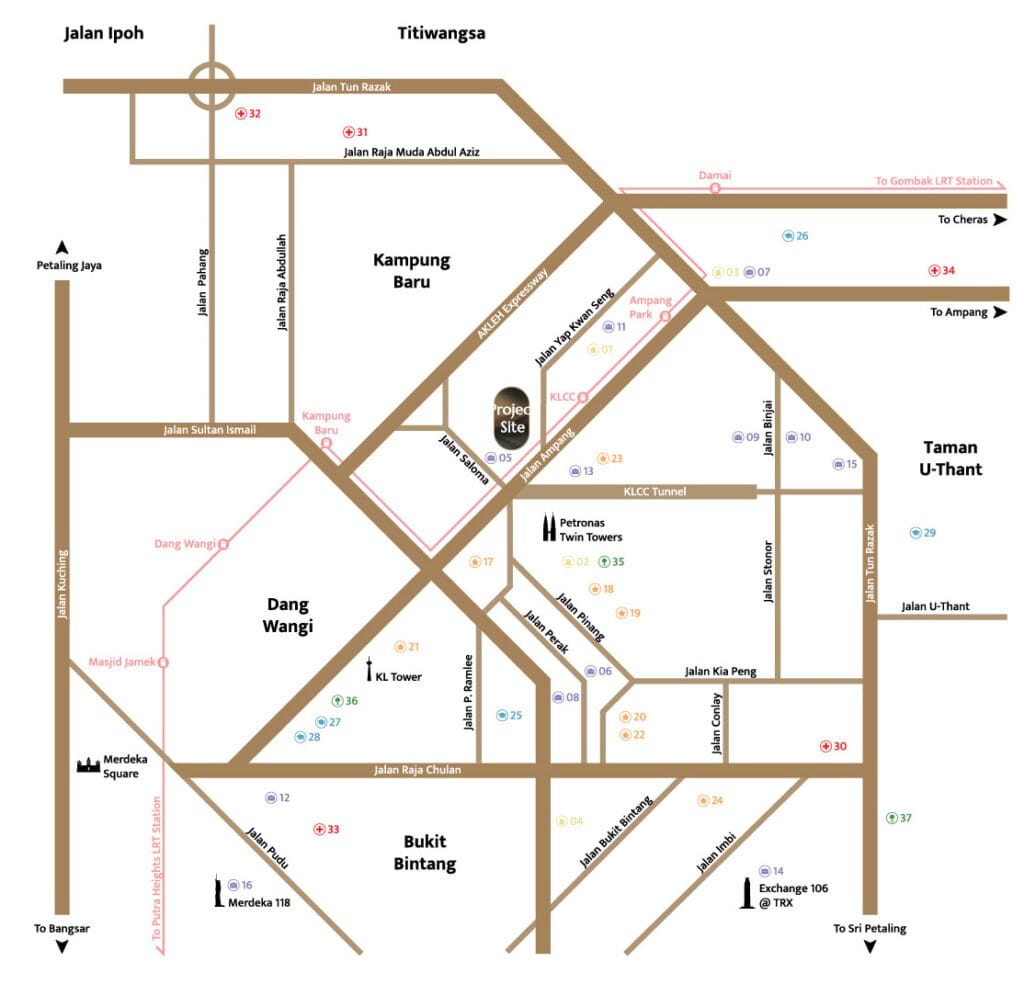 Dawn KLCC Site Location