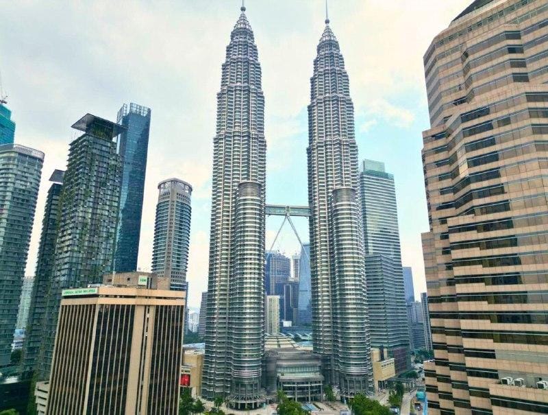 KLCC Viaew From Dawn KLCC